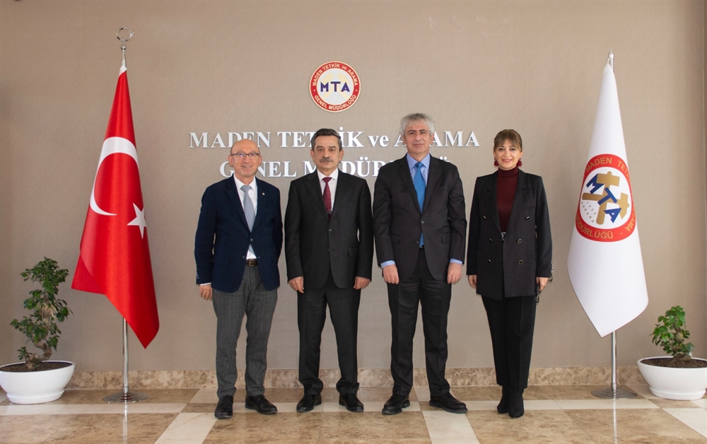 Sayın Vedat Yanık, Maden Tetkik Arama (MTA) Genel Müdürü Ziyaret hk